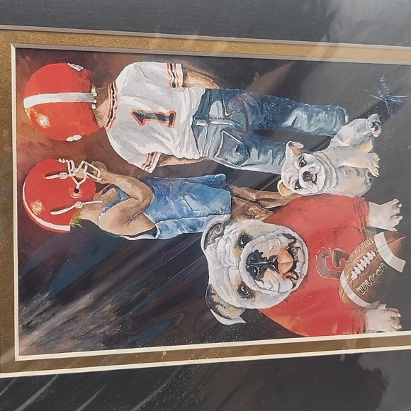 Georgia Bulldogs print by Anni Moller - Picture 3 of 3